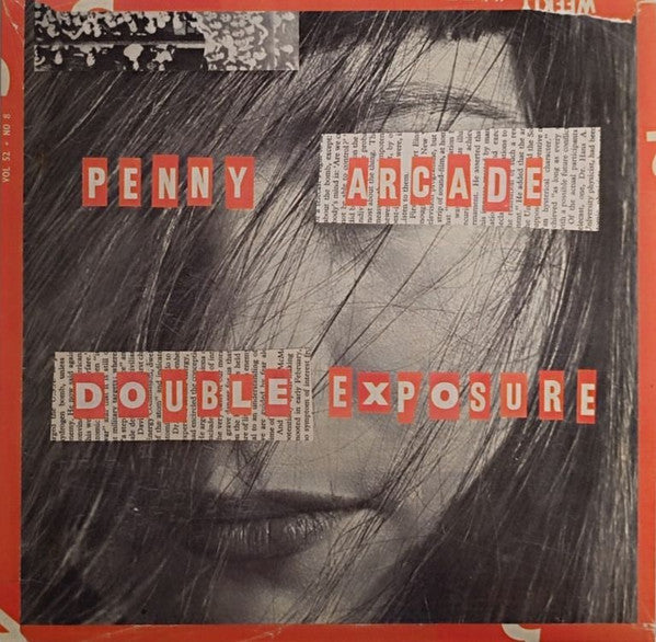 Image of Front Cover of LP - VG+/VG+ - PENNY ARCADE, Double Exposure (Tapete Records; TR607-LP, Europe 2026, Inner), Still In Opened Shrinkwrap, seam split on inner,  - 3546231S