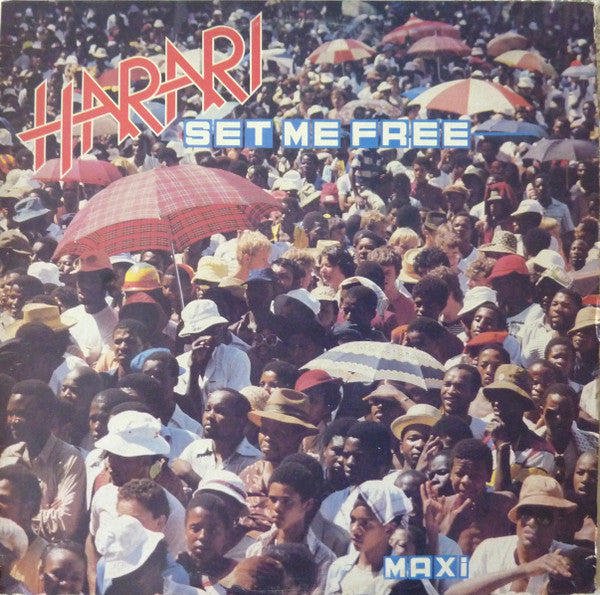 Image of Front Cover of 12" - VG/VG - HARARI, Set Me Free (Rufaro; XPD 2277, South Africa 1984, Picture Sleeve), ,  - 3526068E