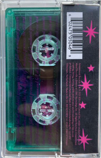 Image of Back Cover of Cassette - NEW/NEW - CHAPPELL ROAN, The Rise And Fall Of A Midwest Princess (Amusement Records; 00602475050469, UK 2024 Reissue, J-Card, Green Transparent Shell), ,  - 3516548C