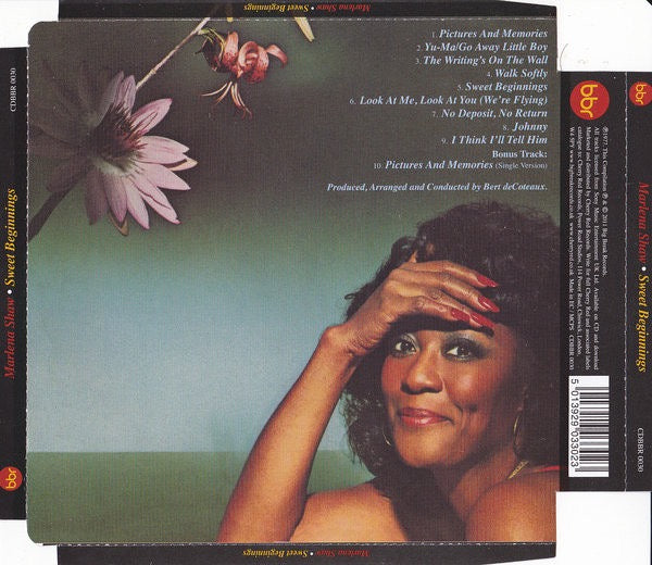 Image of Back Cover of CD - VG+/VG+ - MARLENA SHAW, Sweet Beginnings (Big Break Records; CDBBR 0030, UK 2011 Reissue, Super Jewel case), ,  - 3516568C