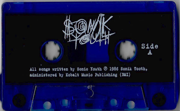 Image of Label Cover of Cassette - NEW/NEW - SONIC YOUTH, Evol (Goofin' Records; Goo-019, US 2022, J-Card, Blue Shell), ,  - 3516592C