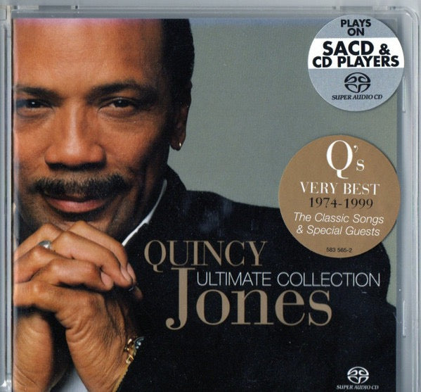 Image of Front Cover of CD - VG/VG - QUINCY JONES, Ultimate Collection (Hip-O Records; 583 565-2, Europe 2002, Super Jewel case), ,  - 3516578C