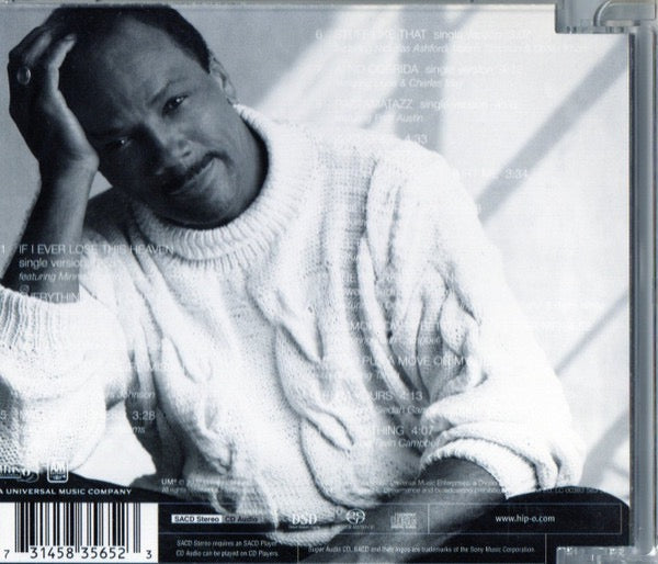 Image of Back Cover of CD - VG/VG - QUINCY JONES, Ultimate Collection (Hip-O Records; 583 565-2, Europe 2002, Super Jewel case), ,  - 3516578C