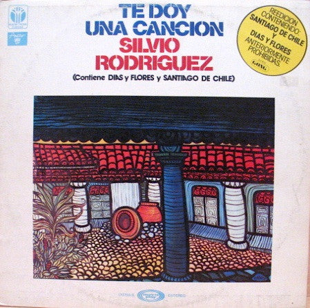 Image of Front Cover of LP - VG/VG - SILVIO RODR GUEZ, Te Doy Una Cancion (Movieplay; 170759/8, Spain 1975), ,  - 3526295E