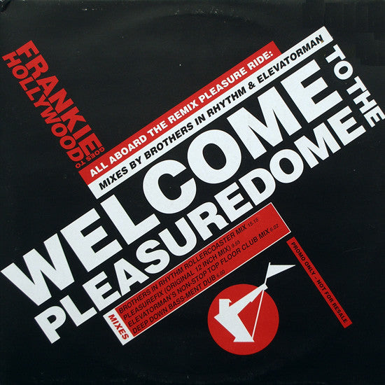 Image of Front Cover of 2x12" - VG/VG - FRANKIE GOES TO HOLLYWOOD, Welcome To The Pleasuredome (All Aboard The Remix Pleasure Ride) (ZTT; SAM 1275, UK 1993), Strong VG, light marks only. Sleeve has ringwear and light creasing,  - 3526249E
