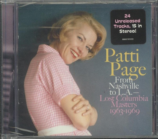 Image of Front Cover of CD - VG+/VG+ - PATTI PAGE, From Nashville To L.A. - Lost Columbia Masters 1963-1969 (Real Gone Music; RGM-0190, US 2013, Jewel Case), ,  - 3536072E