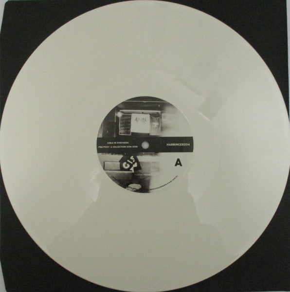 Image of Label Cover of LP - VG+/VG+ - GIRLS IN SYNTHESIS, Pre/Post: A Collection 2016-2018 (Harbinger Sound; HARBINGER204, UK 2020 Reissue, White Vinyl, Tracks originally released as three 7" EPs), ,  - 3546281S