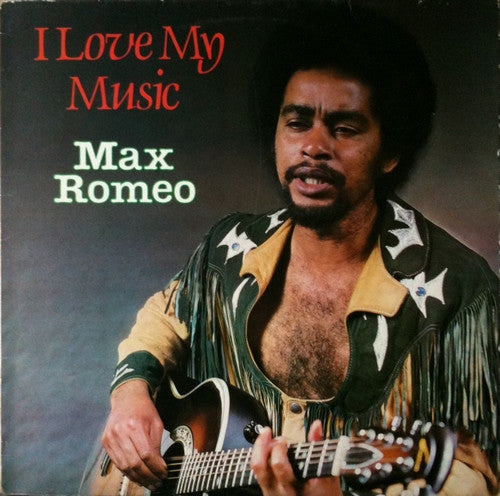Image of Front Cover of LP - VG/VG - MAX ROMEO, I Love My Music (Solid Groove Records; SGL 106, UK 1982), ,  - 3546306S