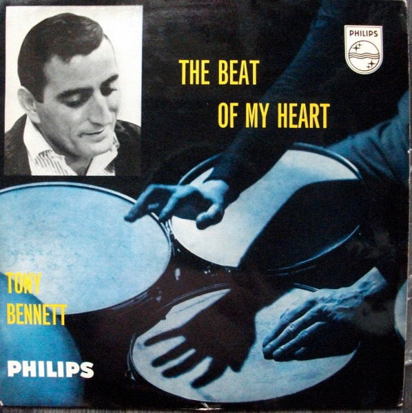 Image of Front Cover of LP - VG/G+ - TONY BENNETT, The Beat Of My Heart (Philips; BBL.7219, UK 1957, Laminated Flipback Sleeve, Mono), Quite a few light marks to disc,  - 3516666C