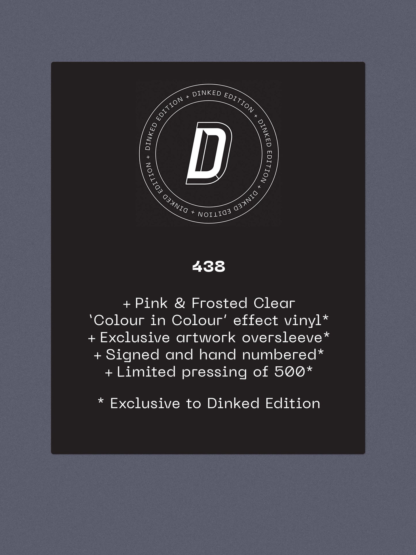 Image of Back Cover of LP - NEW/NEW - LITTLE GRANDAD, Speak Softly, Son - Dinked Edition (Communion; COMM757, UK 2027, Dinked Edition 438 - Pink & Frosted Clear 'Colour In Colour' Effect Vinyl; Exclusive Artwork Oversleeve; Signed And Hand Numbered; Limited To 500), , Produced By Kev Jones (Wunderhorse), Speak Softly, Son Is The Hotly Tipped Debut Album From Little Grandad. Their Songs Draw On Rust-Belt Americana, Brooklyn-Informed Slacker-Rock And Warm, Ramshackle British Indie Guitar Rock. - 9412288C