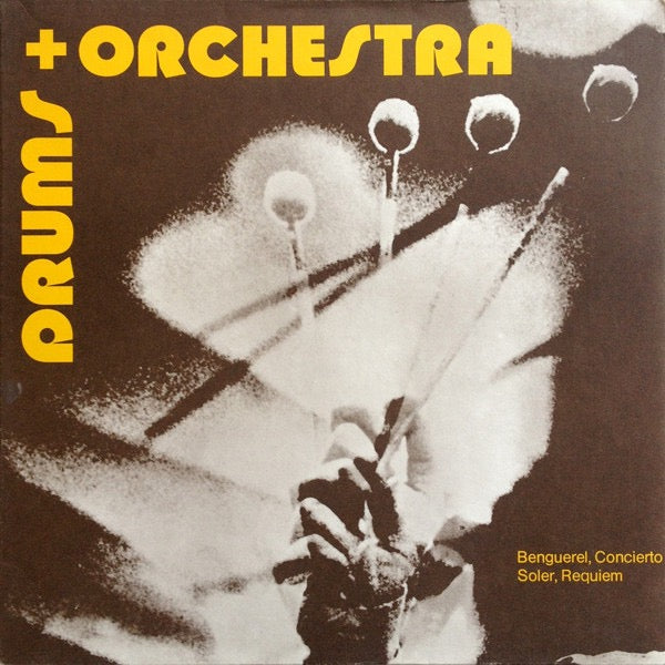 Image of Front Cover of LP - VG+/VG - BENGUEREL, SOLER, Drums + Orchestra: Concierto / Requiem (Thorofon; MTH 193, Germany , Gatefold), Light marks only,  - 3516667C