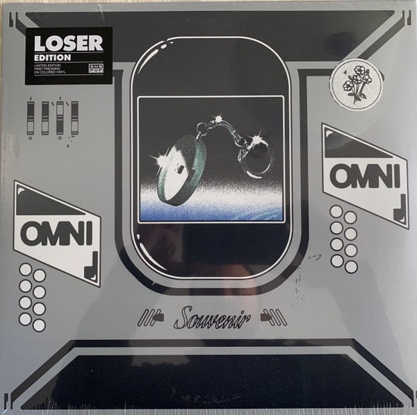 Image of Front Cover of LP - VG+/VG+ - OMNI, Souvenir (Sub Pop; SP1593, US 2024, Inner & Insert, Clear swirl vinyl), In opened shrinkwrap. ,  - 3526303E
