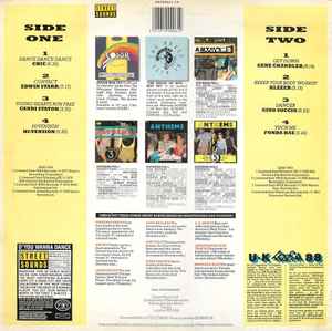 Image of Back Cover of LP - G+/VG+ - VARIOUS, Anthems Volume 6 (Street Sounds; MUSIC 14, UK 1988), Heavy ringwear on sleeve.,  - 3546321S