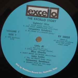 Image of Label Cover of 2xLP - /VG - VARIOUS, The Excello Story (Excello; DBL 28025, US 1972, Gatefold), ,  - 3546329S