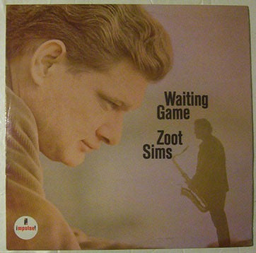 Image of Front Cover of LP - VG+/VG+ - ZOOT SIMS, Waiting Game (Impulse!; SIPL 501, UK 1968, Laminated Flipback Sleeve), One small scrape to sleeve.,  - 3516707C