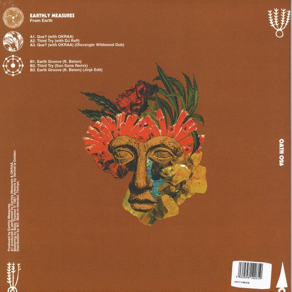 Image of Back Cover of 12" - VG+/VG+ - EARTHLY MEASURES, From Earth (Oath; OATH026, Turkey 2025, Picture Sleeve), ,  - 3516635C