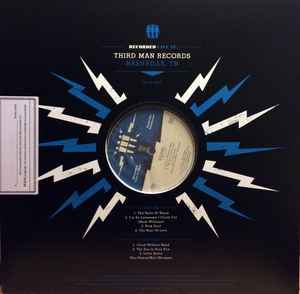 Image of Back Cover of LP - VG/VG+ - SQ RL, Live At Third Man Records 03-31-2015 (Third Man Records; TMR-313, US 2016, Die Cut Sleeve, Black & Blue Split Vinyl, Ltd to 150), Edge and Ring Wear,  - 3546292S