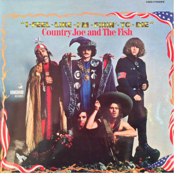 Image of Front Cover of LP - VG/VG+ - COUNTRY JOE AND THE FISH, I-Feel-Like-I'm-Fixin'-To-Die (Vanguard; VSD 79266, UK 1971 reissue, Front laminated sleeve), ,  - 3526328E