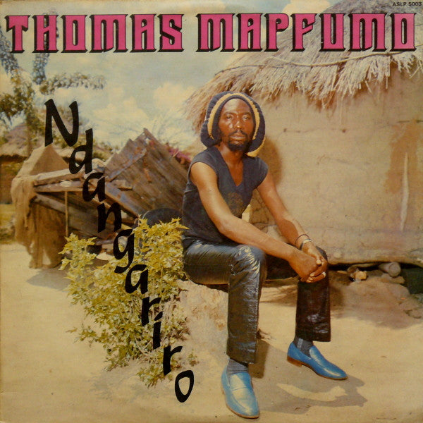 Image of Front Cover of LP - VG/VG+ - THOMAS MAPFUMO AND THE BLACKS UNLIMITED, Ndangariro (Afro Soul; ASLP 5003, Zimbabwe 1983, Picture Sleeve), WOS, still in opened shrink.,  - 3626004E