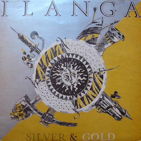 Image of Front Cover of LP - VG/VG+ - ILANGA, Silver & Gold (Musi-Oa-Tunya; ILGLP 5, Zimbabwe 1988), Sleeve shows some age but still in good condition with no damage. Disc looks great, one or two minor hairlines, Ilanga was one of the most iconic music groups to emerge from Zimbabwe, leaving an indelible mark on the country s musical landscape. It s impossible to discuss Zimbabwean music of the 1980s and 1990s without mentioning this multiracial, multicultural, and immensely talented band. Their unique fusi