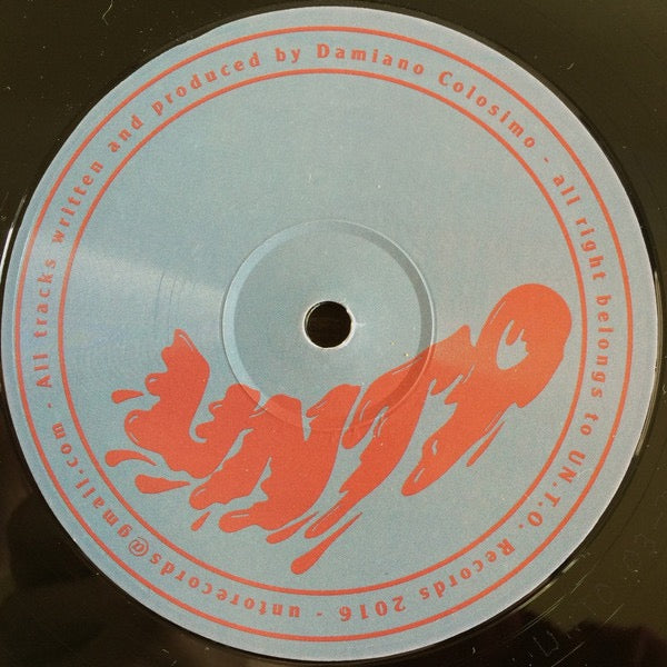 Image of Back Cover of 12" EP - /VG - COSIMO DAMIANO, Our Better Selves (UN.T.O. Records; UNTO 03, Italy 2017), ,  - 3616024C