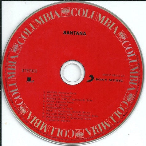 Image of Label Cover of 2xCD - VG+/VG - SANTANA, The Woodstock Experience (Columbia; 88697 48242 2, Europe 2009, Slipcase, 2 Inners, Poster), ,  - 3616041C