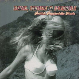 Image of Front Cover of LP - EX/EX - VARIOUS, Love, Peace and Poetry - British Psychedelic Music (QDK Media; LP041, Germany 1997, Gatefold), ,  - 3626080E