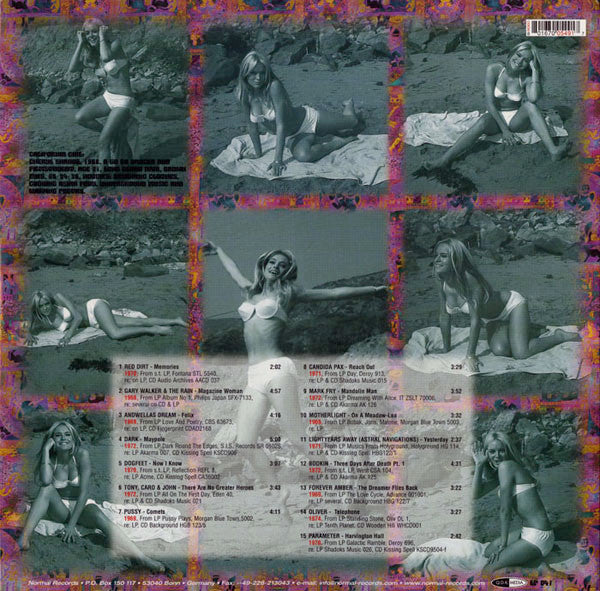 Image of Back Cover of LP - EX/EX - VARIOUS, Love, Peace and Poetry - British Psychedelic Music (QDK Media; LP041, Germany 1997, Gatefold), ,  - 3626080E