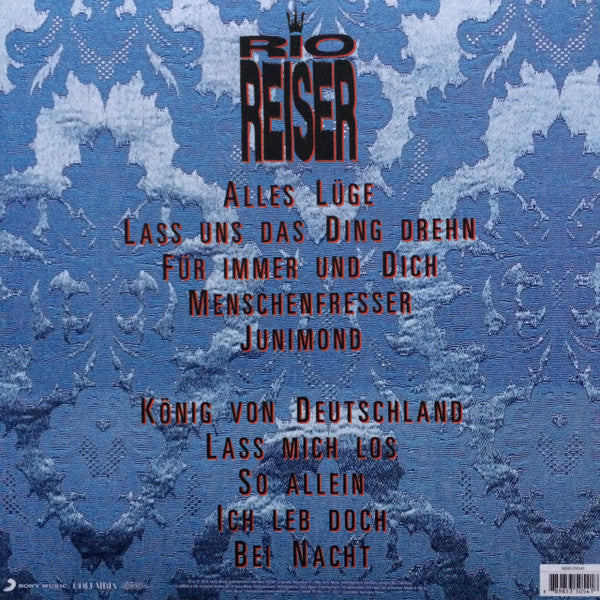 Image of Back Cover of LP - EX/EX - RIO REISER, Rio I. (Columbia; 88985350541, Europe 2016 Reissue, Inner, 180 Gram Vinyl), Opened Instore, Still In Shrinkwrap,  - 3646015S