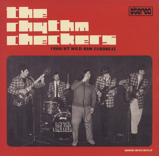 Image of Front Cover of LP - VG/G+ - THE RHYTHM CHECKERS, 1966 / 67 Wild Raw Eurobeat (Groovie Records; GROO/METEO 0010 LP, Portugal 2008, Insert), Hairlines,  - 3616295C