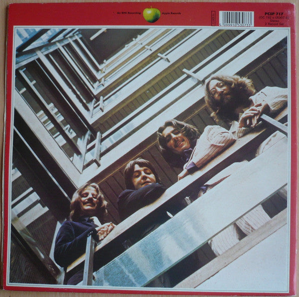 Image of Back Cover of 2xLP - VG/VG - THE BEATLES, 1962-1966 (Apple Records; PCSP 717, UK 1983 Reissue, Gatefold, 2 Inners), ,  - 3626041E