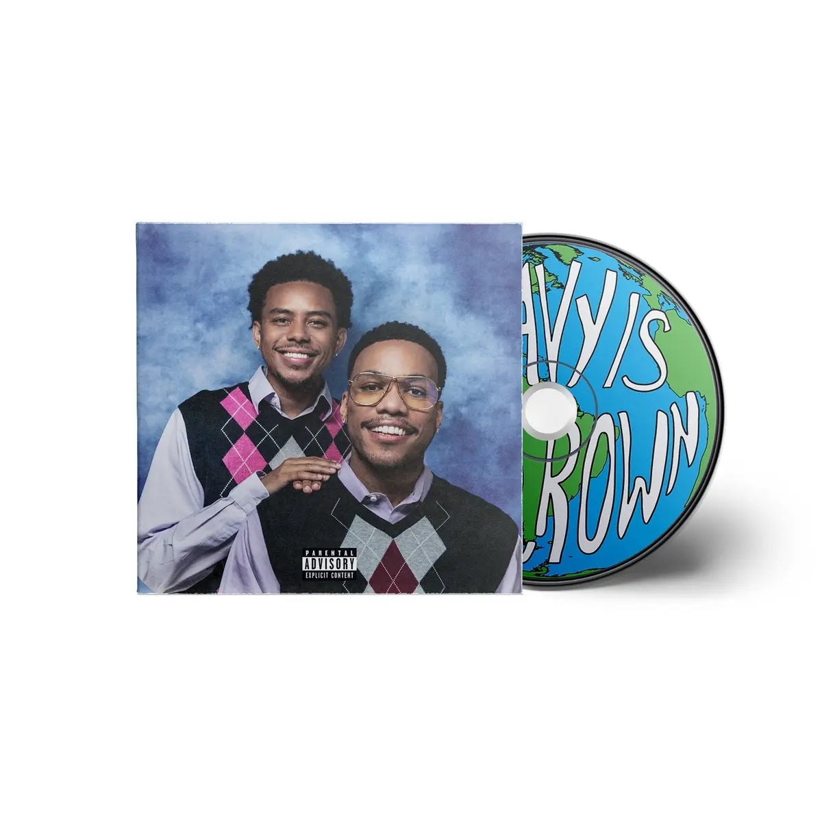 Image of Front Cover of CD - NEW/NEW - ANDERSON .PAAK & CORDAE, Heavy Is The Crown (APESHIT / Hi Level / EMPIRE; ERE1362, Europe 2026, Digipak, Digipak, Lenticular Cover), , Nine-time GRAMMY winner Anderson .Paak and GRAMMY-nominated rapper Cordae team up for their debut collaborative album. Heavy Is The Crown builds on the chemistry of tracks including 'RNP' and 'Two Tens', pairing .Paak's soul-drenched musicality with Cordae's sharp lyricism across a record centred on brotherhood, family and the pressures