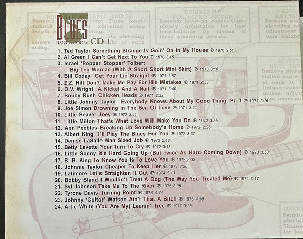 Image of Label Cover of 3xCD - VG+/VG+ - VARIOUS, Plug It In! Turn It Up! (Electric Blues - The Definitive Collection! Part 4: 1970-2005) (Bear Family Records; BCD 16924 CP, Germany 2011), ,  - 3656000S