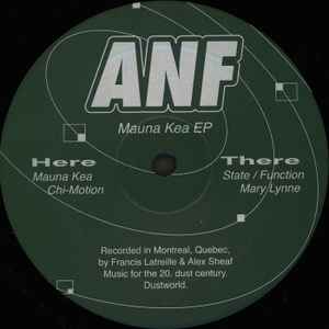 Image of Front Cover of 12" - /VG+ - ANF, Mauna Kea EP (DustWORLD; DWLD007, Canada 2025), ,  - 3646040S