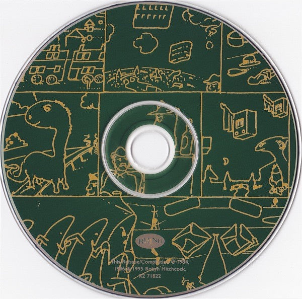 Image of Label Cover of CD - VG+/VG+ - ROBYN HITCHCOCK, I Often Dream Of Trains (Rhino Records; R2 71822, US 1995 Reissue, Jewel Case), ,  - 3616063C