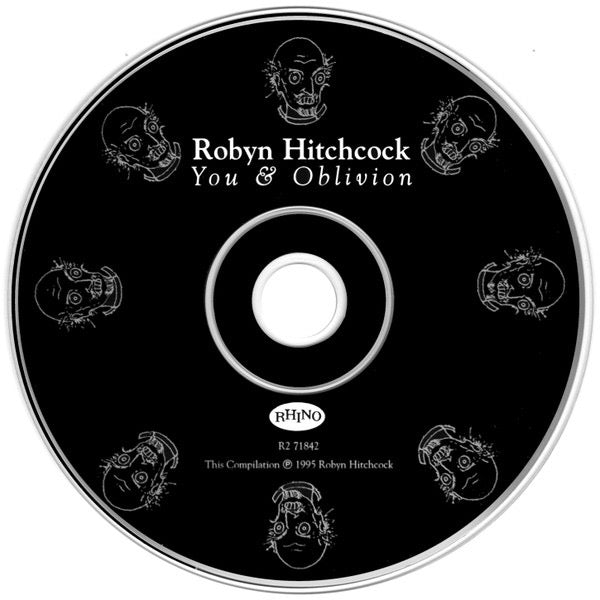 Image of Label Cover of CD - VG+/VG+ - ROBYN HITCHCOCK, You & Oblivion (Rhino Records; R2 71842, US 1995, Jewel Case), ,  - 3616066C