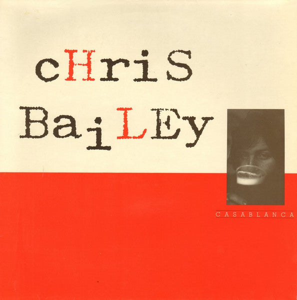 Image of Front Cover of LP - VG+/VG+ - CHRIS BAILEY, Casablanca (New Rose Records; ROSE 20, France 1983, Ex Saints), ,  - 3626110E