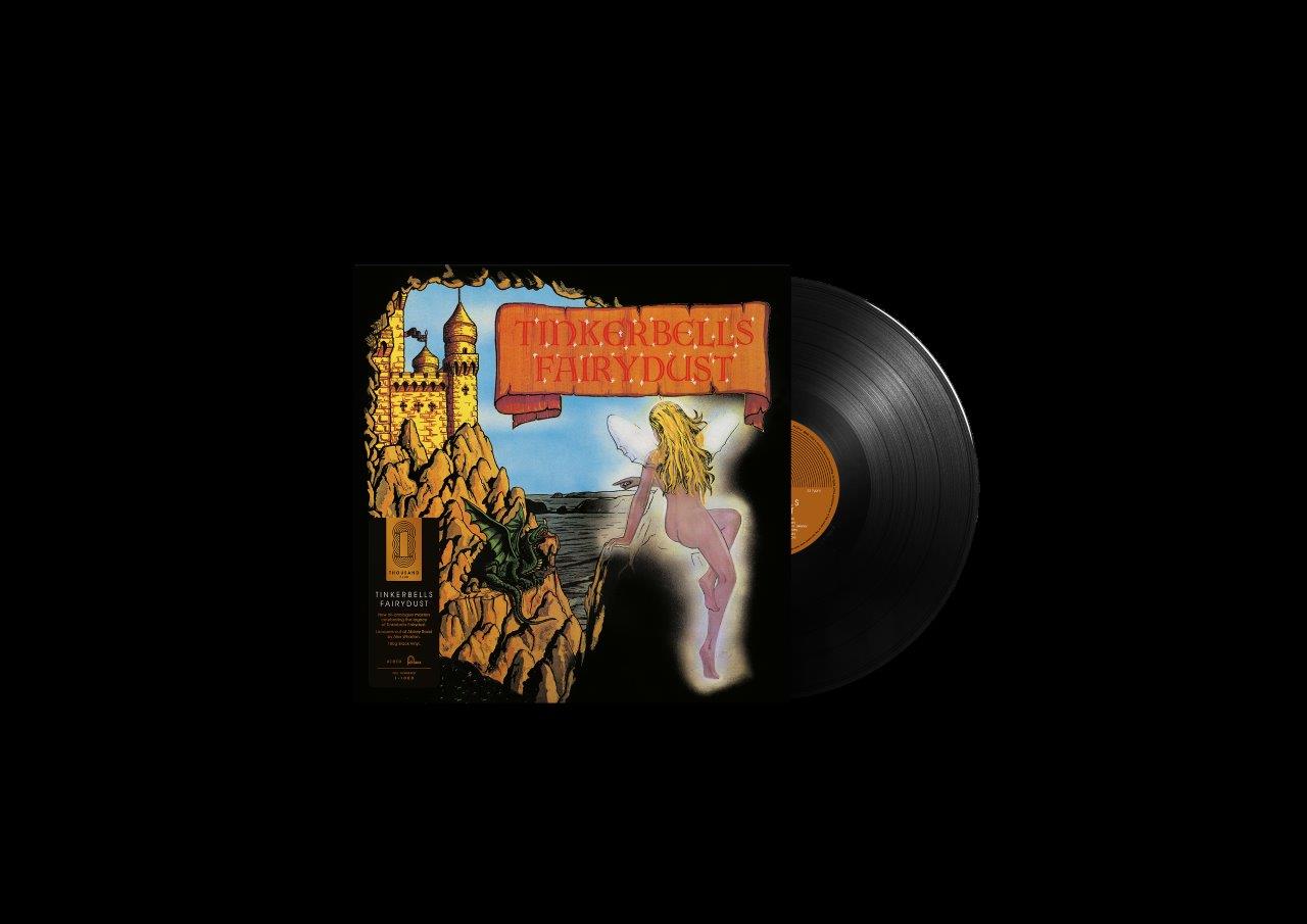 Image of Back Cover of LP - NEW/NEW - TINKERBELLS FAIRYDUST, Tinkerbells Fairydust (Thousand Club) (Fontana; 6112113, UK 2026, Card Sleeve, Foil Sticker, Limited Edition Black 180g Vinyl, Thousand Club Embossing), , A legendary lost classic of British psychedelia, originally recorded for Decca in 1969 but withdrawn before release. This limited Thousand Club edition is an all-analogue pressing on black 180g vinyl, individually foil numbered from 1-1000 and housed in premium packaging with Thousand Club embos