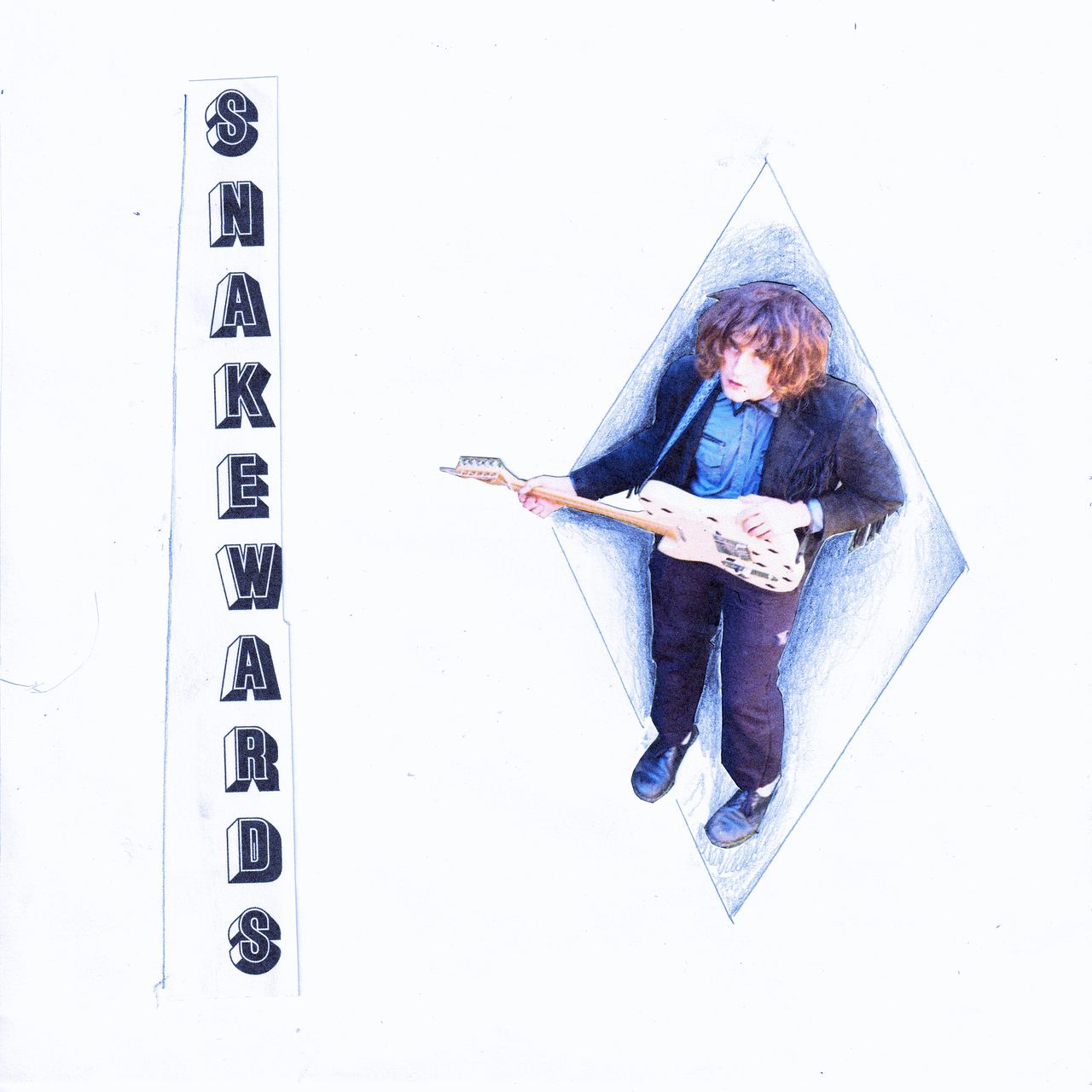Image of Front Cover of LP - NEW/NEW - JOE GLASS, Snakewards (K Records; KLP329LP, UK 2026, Black Vinyl), , 16 scrap-rock sketches straight from the heart to the gut…Maybe we can keep rock’n’roll alive for one more day?Who knows? The Joe Glass experience is a telecastered-explosion of hooks and guitar charms. One G chord away from tearing a diamond-shaped hole in the stratosphere. Originally Released as a Hallogallo Tape January 2026 Sharp Pins Bassists Strides out under his own banner - 9412473C