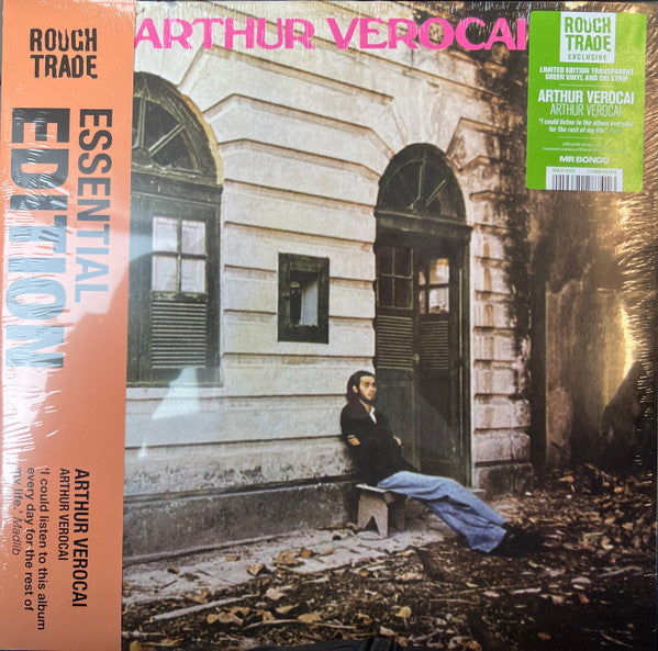 Image of Front Cover of LP - EX/EX - ARTHUR VEROCAI, Arthur Verocai (Mr Bongo; MRBLP133TG, UK 2023 Reissue, Gatefold, Green Transparent Vinyl, Half-Speed Mastered, Ltd to 500, with Obi), Opened Instore, Still In Stickered Shrinkwrap,  - 3646021S