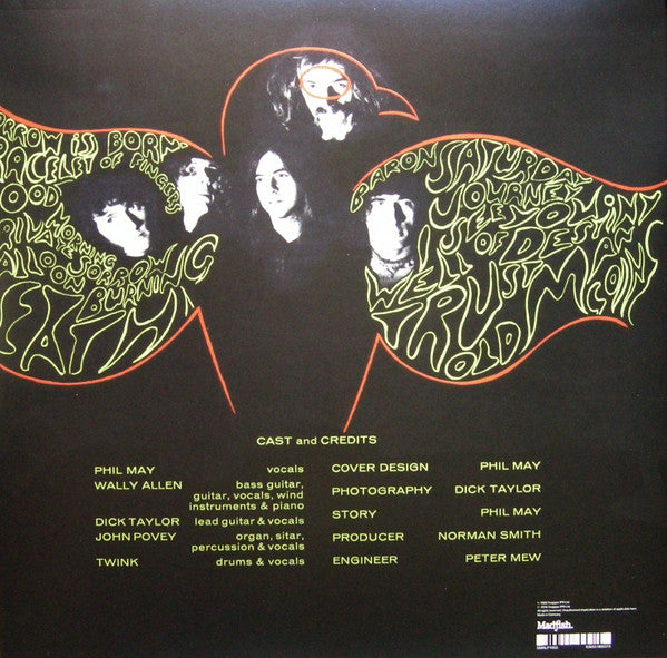 Image of Back Cover of LP - EX/VG - THE PRETTY THINGS, S.F. Sorrow (Madfish; SMALP1053, Europe 2016 Reissue, Gatefold, 180 Gram Vinyl), ,  - 3526362E