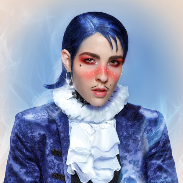 Image of Front Cover of LP - EX/VG+ - DORIAN ELECTRA, Flamboyant (; none, US 2021 Reissue, Insert, Transparent Blue Vinyl, Unsigned), Strong VG+,  - 3526360E