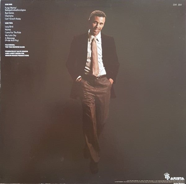 Image of Back Cover of LP - VG/VG+ - TOM BROWNE, Yours Truly (Arista; 204.354, Netherlands 1981), ,  - 3646041S