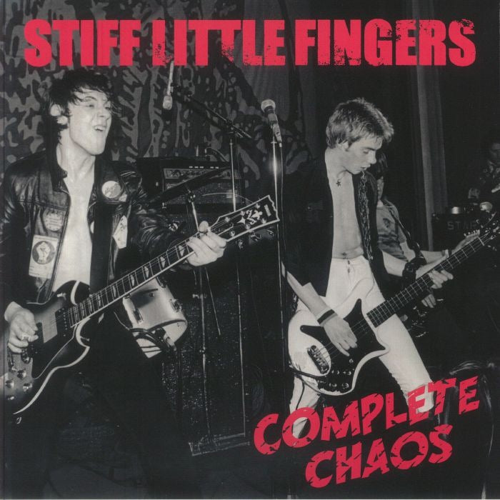 Image of Front Cover of LP - VG+/VG+ - STIFF LITTLE FINGERS, Complete Chaos (British Bulldog Records; SLF79, UK 2025, Red Marble Vinyl, Live at The Capitol, Aberdeen, October 21st 1979), Still In Opened Shrinkwrap,  - 3646027S