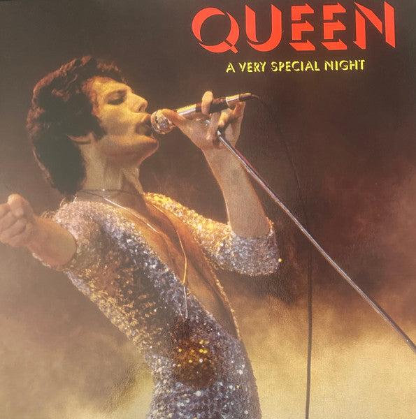 Image of Front Cover of LP - VG+/VG+ - QUEEN, A Very Special Night (Mardy Bum Records; BUM77 - NLT77-A/B, Italy 2024, Yellow Vinyl, Recorded live at New London Theatre Centre, London, October 6th, 1977 - Audience recording), ,  - 3646029S