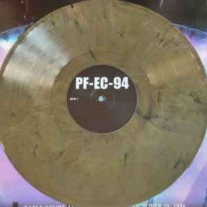 Image of Label Cover of LP - VG+/VG+ - PINK FLOYD, The Dark Side Over London (Not On Label; PF-EC-94, UK 2000s, Khaki Green Marble Vinyl, Recorded at Earl's Court, London, October 20th 1994), ,  - 3646072S