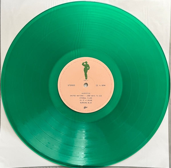 Image of Label Cover of LP - VG+/VG+ - MARIAH THE SCIENTIST, Hearts Sold Separately (Buckles Laboratories; 19802944931-A, US 2025, Inner & Insert, Green Vinyl With SIGNED Insert), ,  - 3616148C