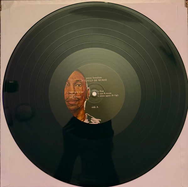 Image of Label Cover of LP - VG+/VG+ - SAMM HENSHAW, It Could Be Worse (Dorm Seven; SAMMH02LP, UK 2025, Insert, Dark Green Vinyl), Vinyl has some light marks from paper inner.,  - 3616150C