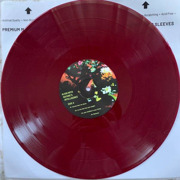 Image of Label Cover of 12" EP - NEW/NEW - MUVA OF EARTH, Align With Nature's Intelligence (Brownswood Recordings; BWOOD0317EP, UK 2023, Pink Agate Vinyl), ,  - 3600026E