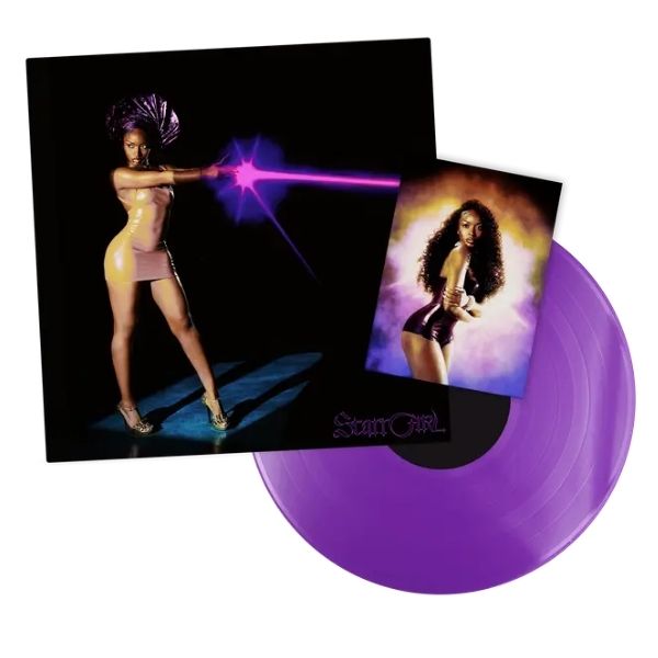 Image of Back Cover of LP - NEW/NEW - AYRA STARR, Starrgirl (Mavin Records; 199957848909, Worldwide 2026, Purple Swirl Vinyl), , Step into the world of Ayra Starr with her new album, StarrGirl. A fearless blend of confidence, vulnerability and global pop star energy, it captures Ayra Starr s evolution in full colour. - 3600027E